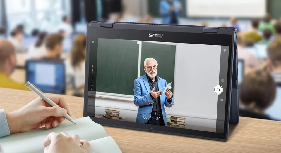 Ноутбук ASUS ExpertBook B3 Flip 14" X-360 TouchScreen Intel Core i5-1235U 12th Gen/ Intel Iris Xe Graphics (8GB+512GB SSD) (4)