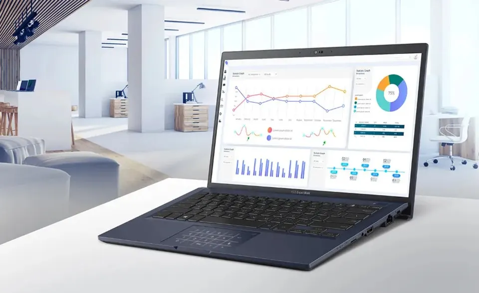 Ноутбук ASUS ExpertBook B1 15.6" Intel Core i3-1215U 12th Gen/ Intel UHD Graphics (16GB+256GB SSD) Win 11 Pro (3)