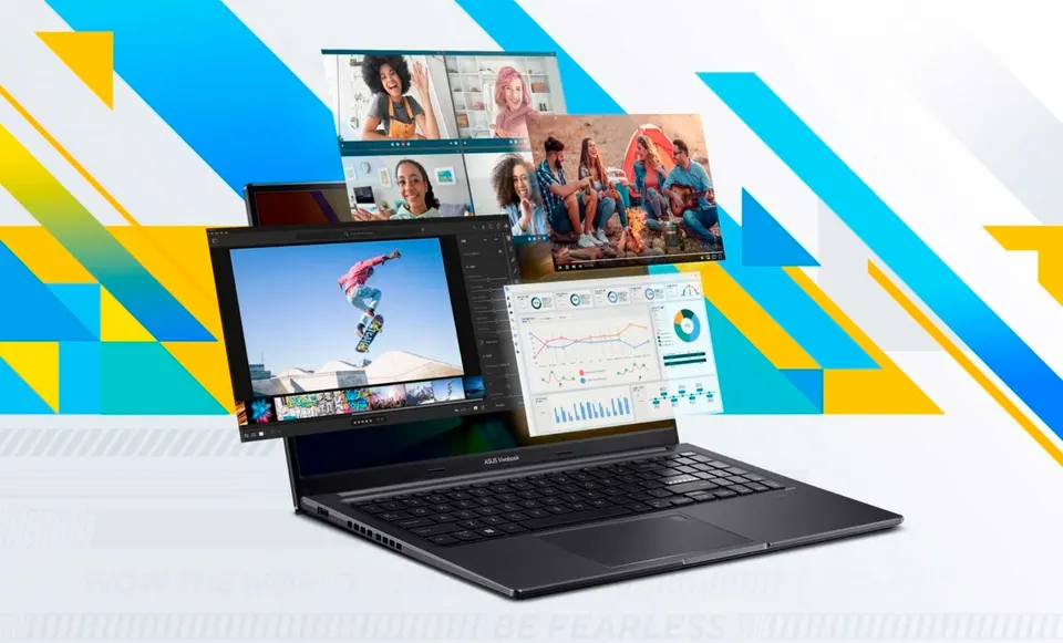 Ноутбук ASUS VivoBook F1505VA 15.6” OLED 2.8K (2880x1620) Intel Core i7-13620H / Intel Graphics (16GB + 512GB SSD) DOS, ENG KB (2)