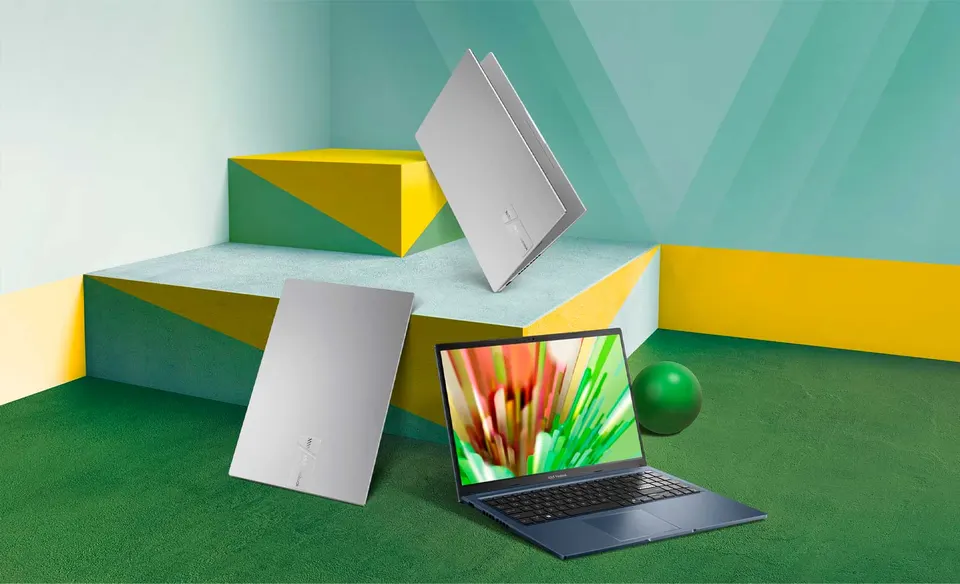 Ноутбук ASUS VivoBook M1502YA 15.6" Ryzen 5-7430U/ AMD Ryzen Graphics (16+512GB SSD) (1)