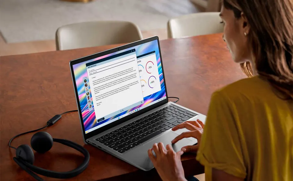 Ноутбук Dell 15 DC15250 15.6” FHD Intel Core i7-1355U / Intel Graphics (16GB + 512GB SSD) Win11 Home, ENG KB (2)