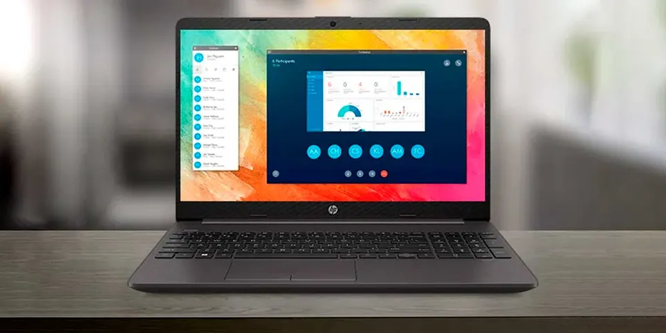 Ноутбук HP 250R G9 COREi5-13TH GEN 1334U-16GB RAM-512GB SSD-15.6'' FHD DISPLAY-ENG KB-BLACK-DOS-US PLUG (4)