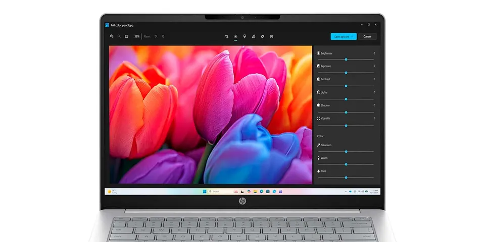 Ноутбук HP OmniBook 3 14-hz0015dx 14" 2K IPS Touch / Snapdragon X X1-26-100 / Qualcomm Adreno Graphics (16GB + 512GB SSD) Win 11 (2)