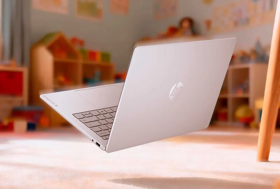 Ноутбук HP OmniBook 3 14-hz0015dx 14" 2K IPS Touch / Snapdragon X X1-26-100 / Qualcomm Adreno Graphics (16GB + 512GB SSD) Win 11 (4)