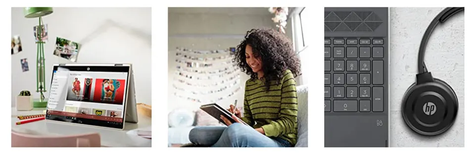 Ноутбук HP Pavilion 14 X360 14" Touchscreen Intel Core i5-1235U 12th Gen/ Intel Iris Xe Graphics (8+256GB SSD) (2)