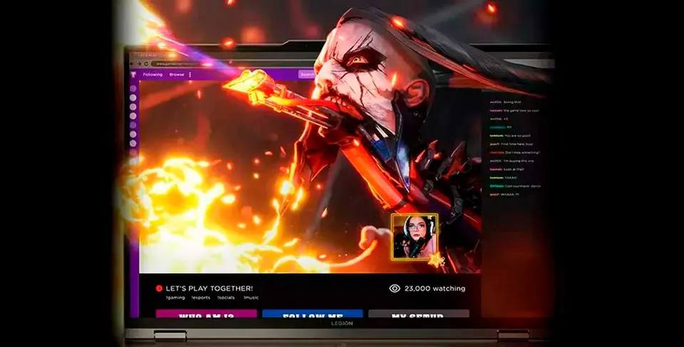 Ноутбук Lenovo Legion Pro 5 16’’ 165Hz Intel Core i9-13900HX 13th Gen/ Nvidia Geforcce RTX 4060/8GB (32GB+1TB SSD) Win11 (1)