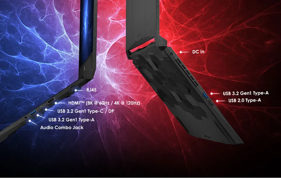 Ноутбук MSI Katana 15 15.6 144Hz Intel Core i7-13620H 13th Gen/ GeForece RTX 4050 6GB (16GB+1TB SSD) (11)