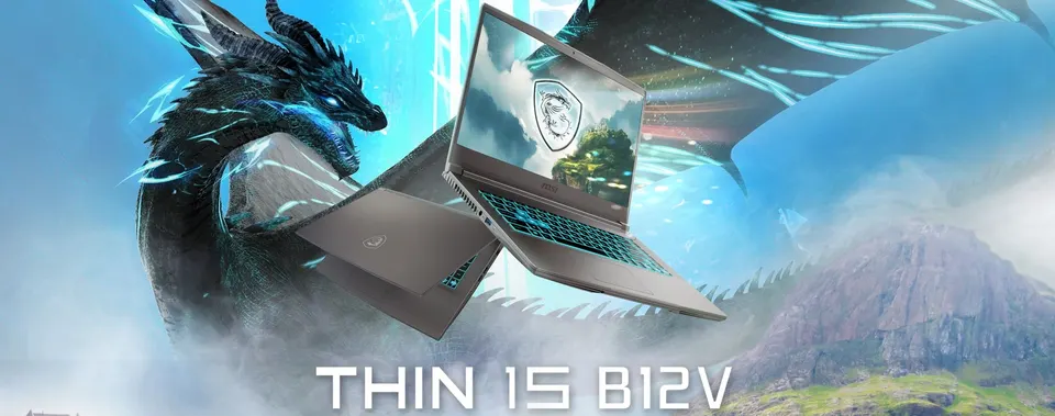 Ноутбук MSI Thin 15 Gaming Intel Core i5-12450H 12th Gen/ Nvidia Geforce RTX2050 4GB (16GB+512GB SSD) Win11 (1)