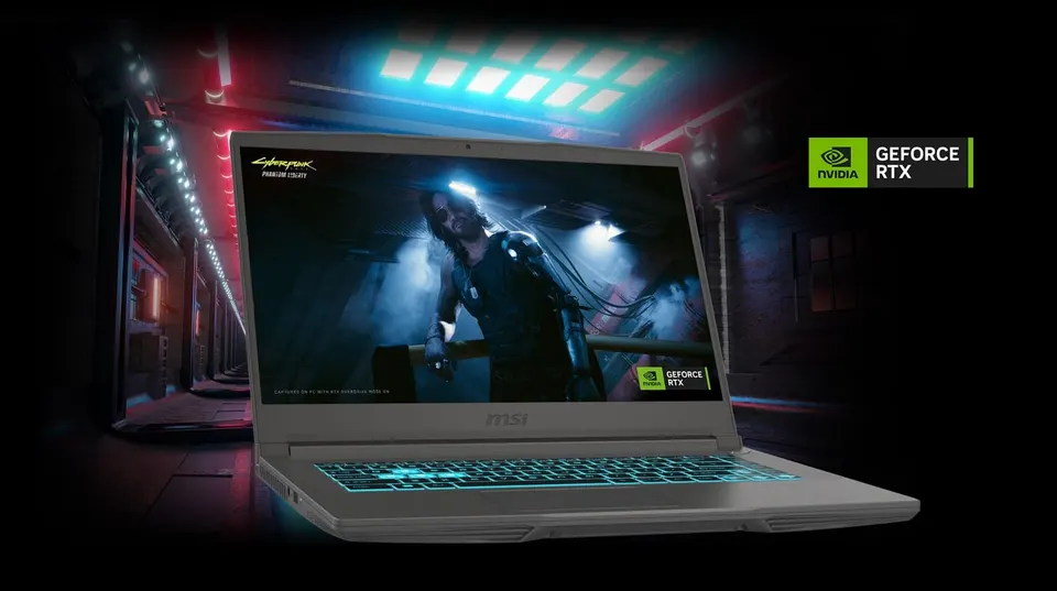 Ноутбук MSI Thin 15 Gaming Intel Core i5-12450H 12th Gen/ Nvidia Geforce RTX2050 4GB (16GB+512GB SSD) Win11 (2)
