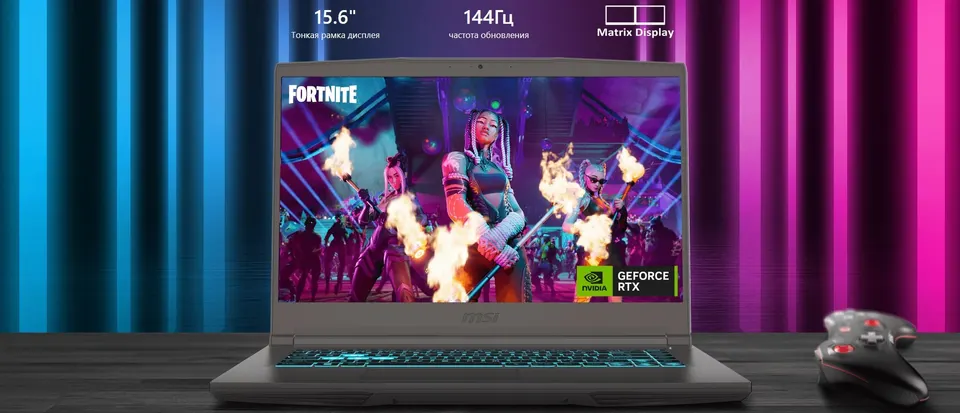 Ноутбук MSI Thin 15 Gaming Intel Core i5-12450H 12th Gen/ Nvidia Geforce RTX2050 4GB (16GB+512GB SSD) Win11 (4)