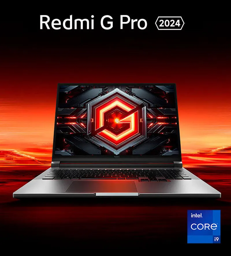 Ноутбук Redmi Book G Pro 16" 2.5K 240Hz Intel Core i9-14900HX 14th Gen/ Nvidia Geforce RTX4060 (16GB+1000GB SSD) (1)