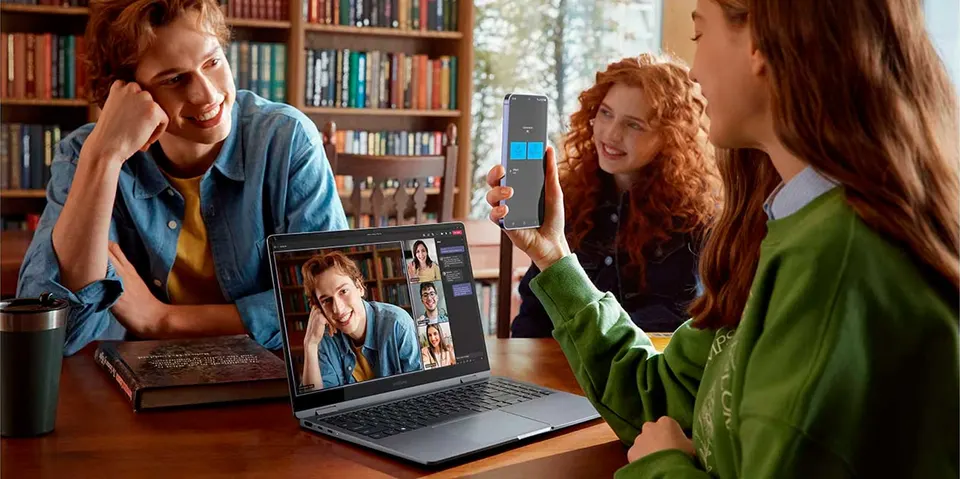 Ноутбук Samsung Galaxy Book 4 AMOLED X360 Touch 15.6" Intel Core 7 150U/ Intel Graphics (16GB+512GB SSD) Win11 (11)