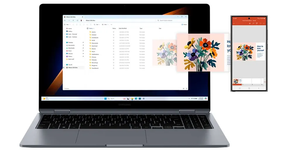 Ноутбук Samsung Galaxy Book 4 AMOLED X360 Touch 15.6" Intel Core 7 150U/ Intel Graphics (16GB+512GB SSD) Win11 (13)