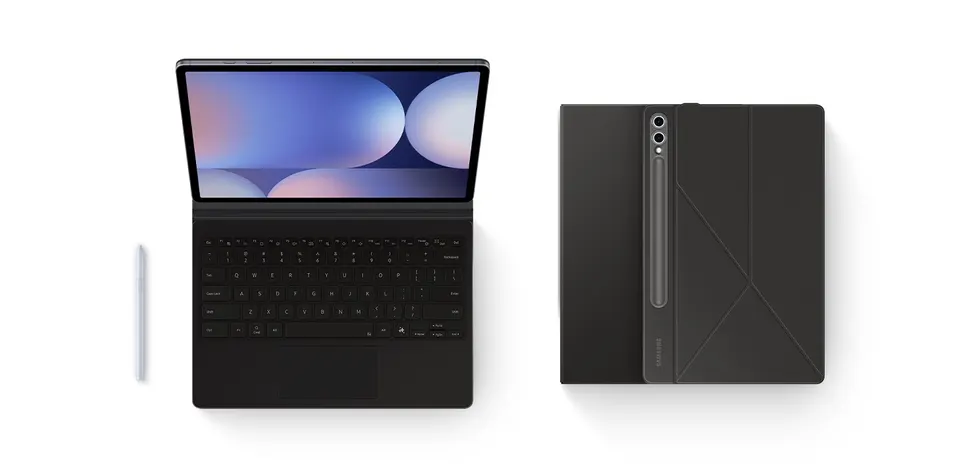 Чехол клавиатура Samsung Galaxy Tab S10 Plus Book Cover AI Keyboard with Mouse Pad (3)