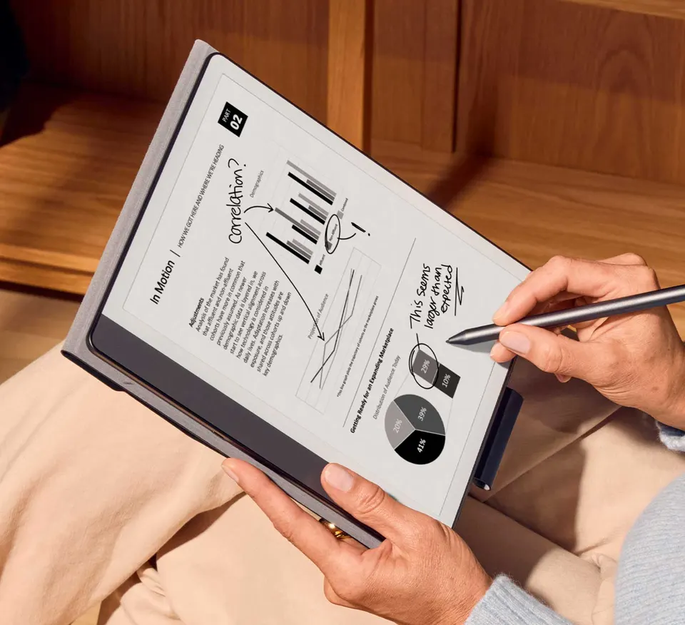 Электронная книга Amazon Kindle Scribe with Premium Pen 16GB (6)