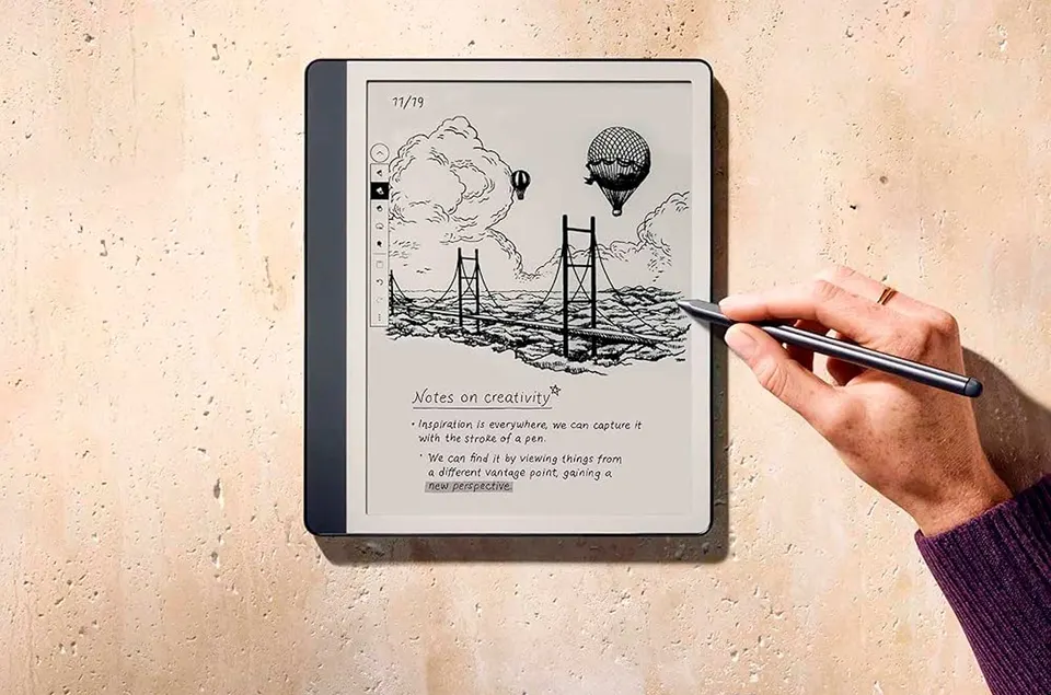Электронная книга Amazon Kindle Scribe with Premium Pen 16GB (1)