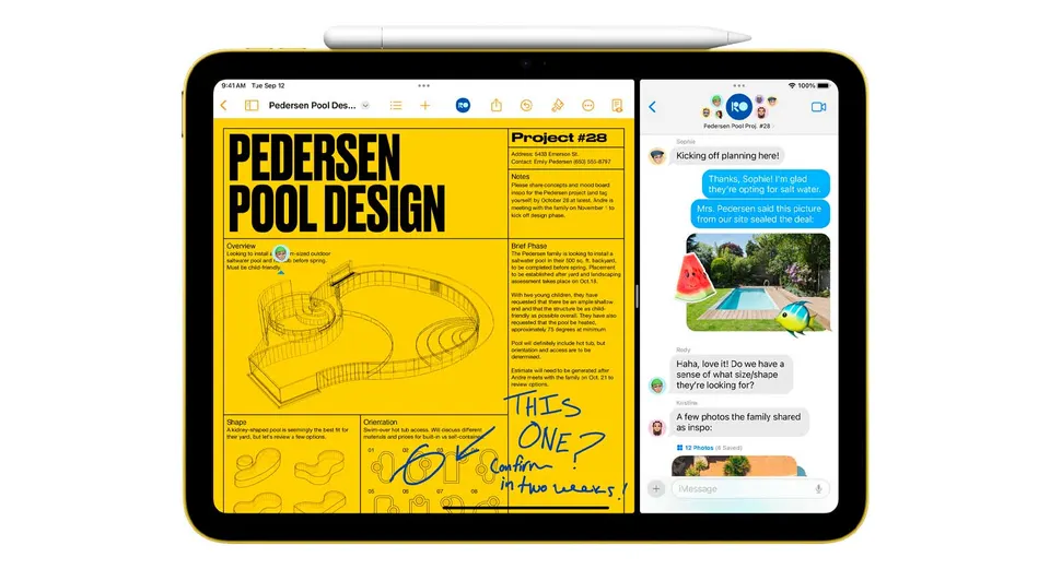 Планшет Apple iPad 11 (A16) 256GB Wi-Fi (6)