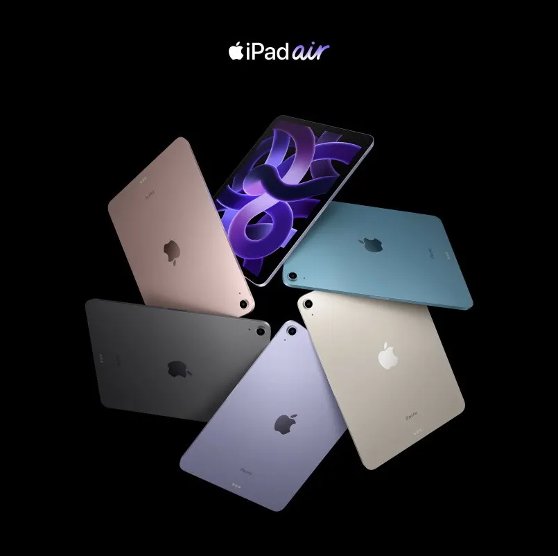 Планшет Apple iPad Air 5 10.9" M1 2022 64GB Wi-Fi (1)