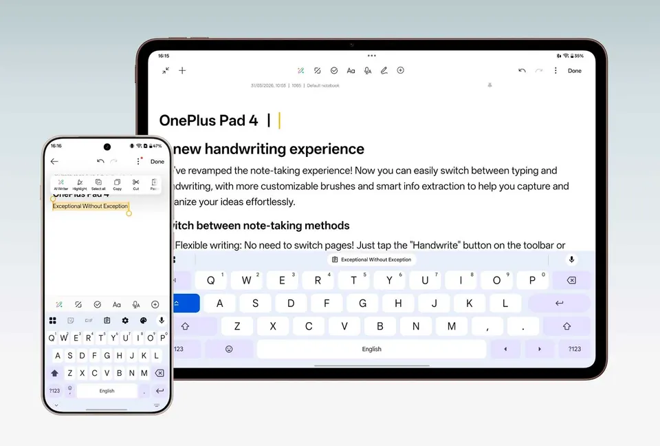 Планшет Oneplus Pad 4 Wi-Fi (12+256) EU (11)