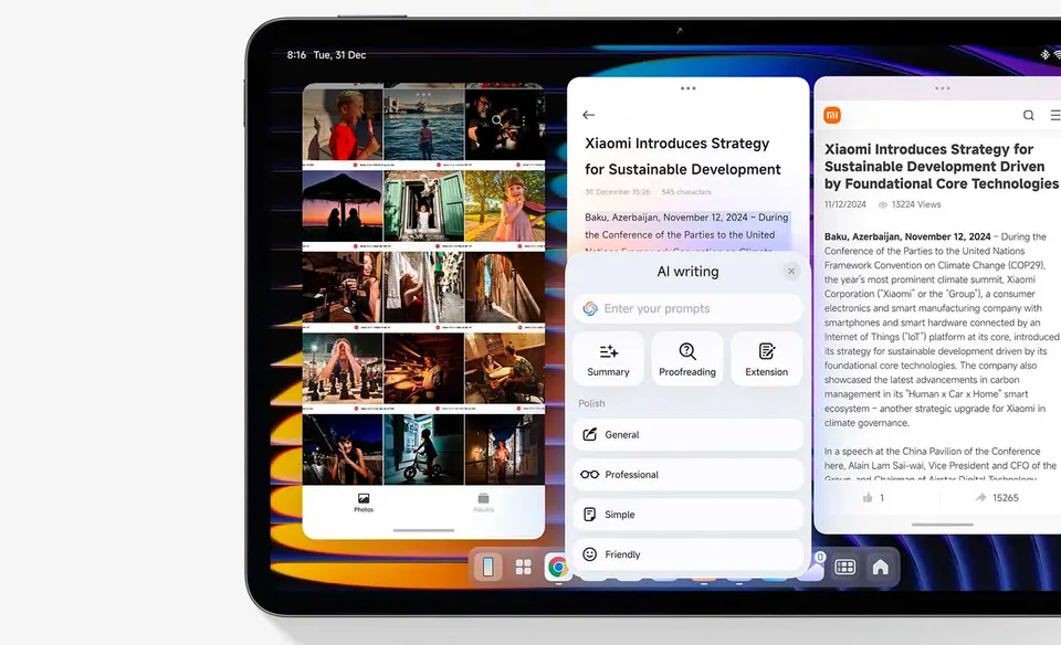 Планшет Xiaomi Mi Pad 7 Pro 12+512GB Wi-Fi EU (16)