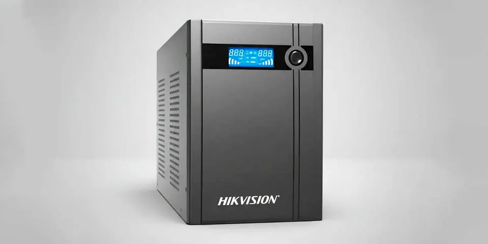 Источник бесперебойного питания (3000 Вт) UPS HIKVISION DS-UPS3000/EU/MA 3000VA 4*Output Socket (1)