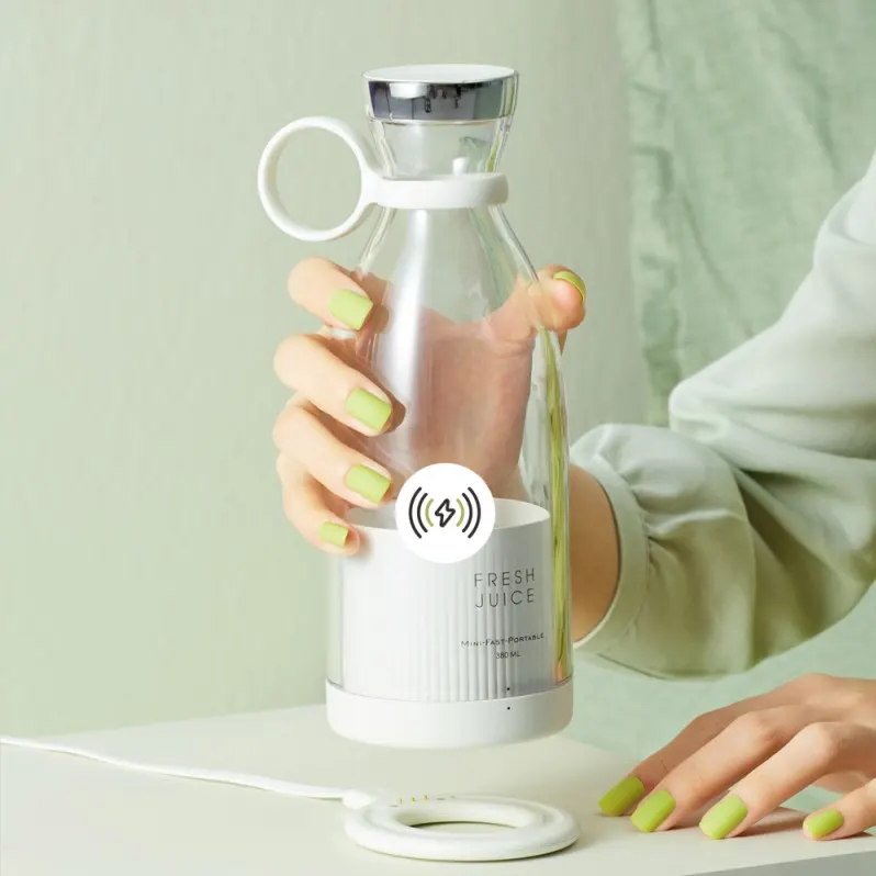 Блендер Fresh Juice Portable Mini Fruit Blender 350ml (5)