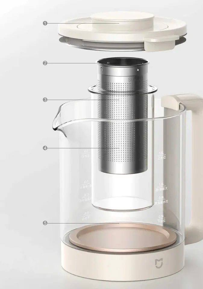Заварочный чайник Xiaomi Mijia Multi-Function Health Kettle S2 (10)