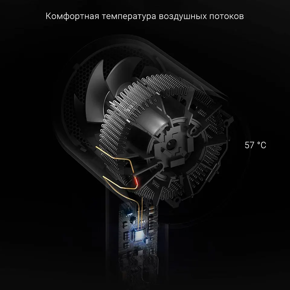 Фен для волос Xiaomi Mi Mijia Negative Ion Hair Dryer H300 (4)