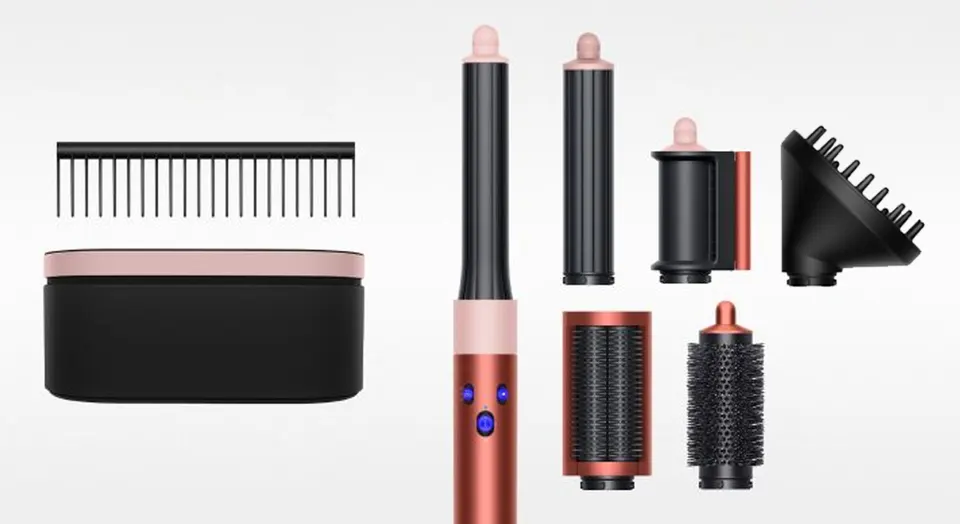 Стайлер Dyson Airwrap HS05 Complete Long with Diffuser Strawberry Bronze/Blush Pink (1)