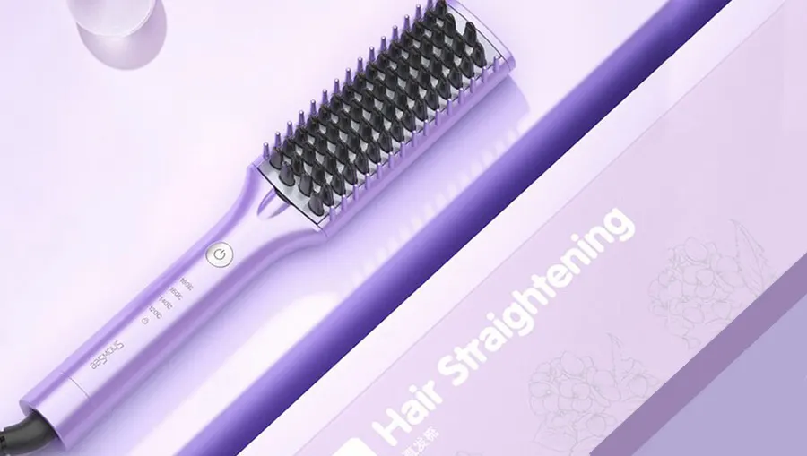 Электрическая расческа Xiaoshi showsee Hair Straightening Comb E1-P (1)