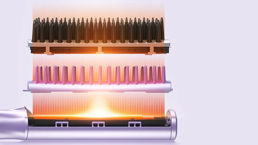 Электрическая расческа Xiaoshi showsee Hair Straightening Comb E1-P (2)