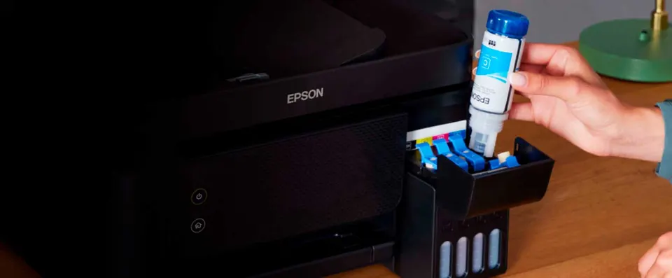 Принтер Epson EcoTank L1250, струйный, 4-цветный, Wi-Fi, USB, цветная печать, A4 (3)