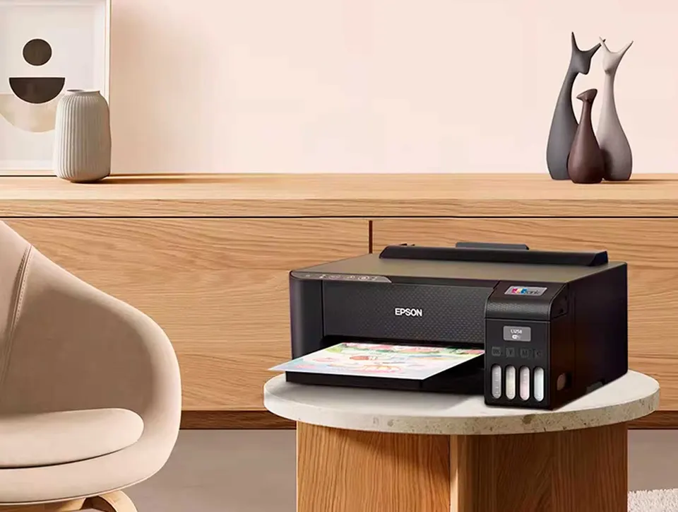 Принтер струйный Epson EcoTank L1258 4- цветный, USB (цветная печать,без сканера) (1)