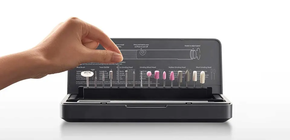 Гравер Xiaomi Mijia Electric Grinding Pen 16 in 1 (8)