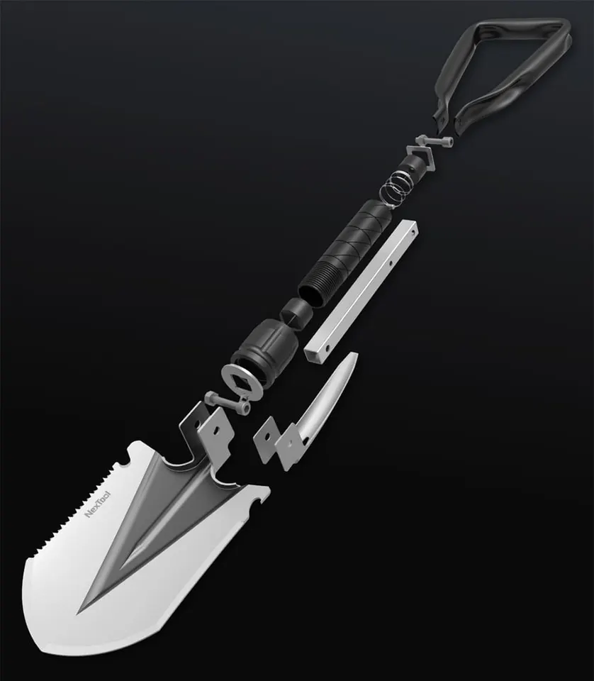 Мультифункциональная лопата Xiaomi NexTool Multi-Purpose Folding Shovel (5)