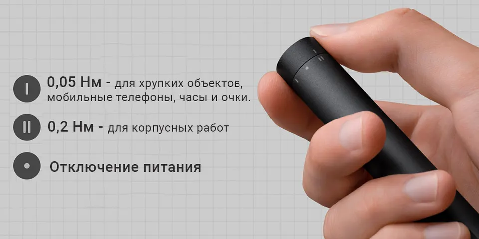 Электрическая отвертка Xiaomi Mijia Electric Precision Screwdriver 24-в-1 (6)