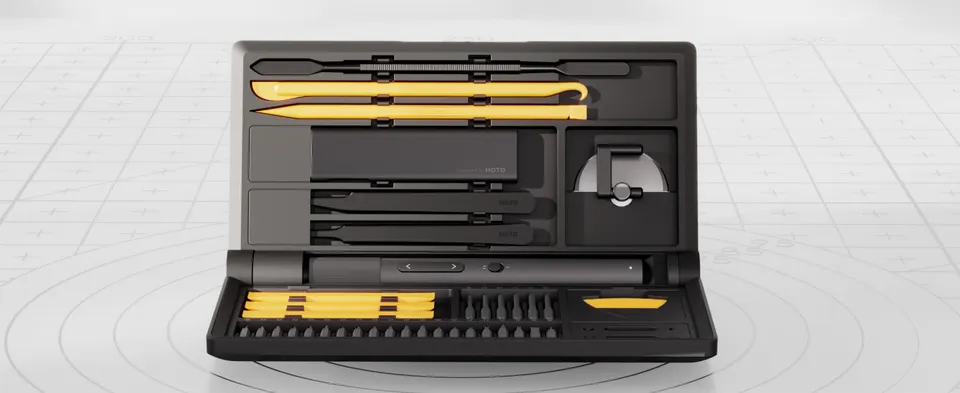 Электрическая отвертка HOTO Electric Precision Screwdriver Kit Pro (1)