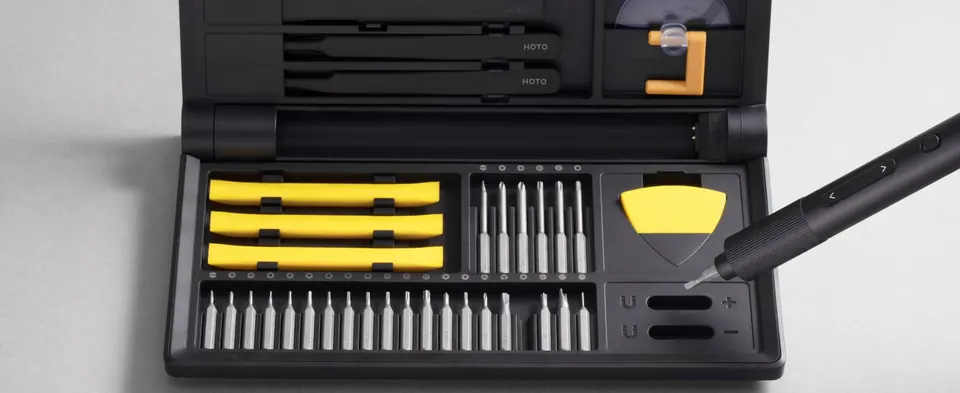 Электрическая отвертка HOTO Electric Precision Screwdriver Kit Pro (3)