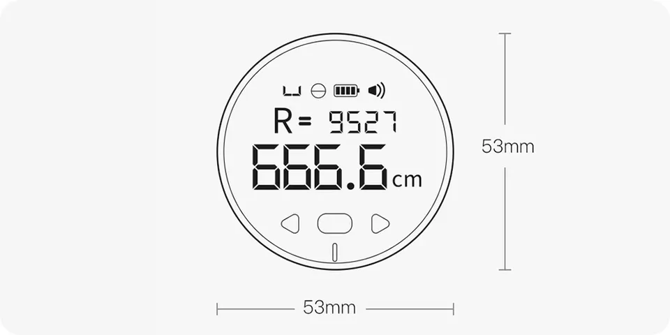 Умная рулетка Duka Small Q Ruler (6)