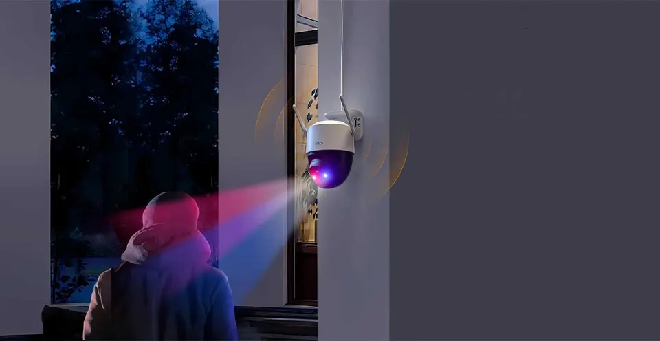 Полноцветная 3.6mm PT и Wi-Fi-камера Imou Cruiser SC Беспроводная IP 4G 3MP 2K (2)