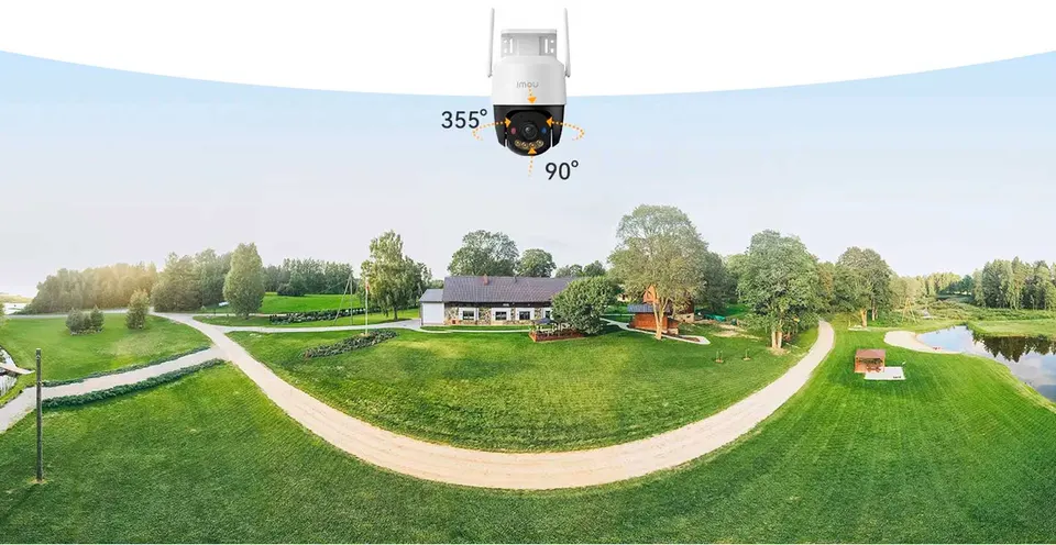 Полноцветная 3.6mm PT и Wi-Fi-камера Imou Cruiser SC Беспроводная IP 4G 3MP 2K (4)