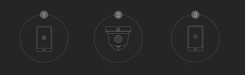 IP камера Xiaovv Smart PTZ Camera (7)