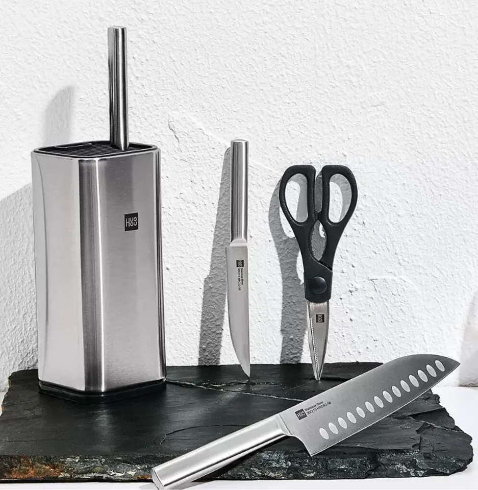 Набор кухонных ножей Xiaomi HuoHou (HU0095) (1)
