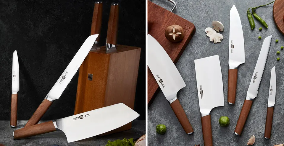 Набор кухонных ножей Xiaomi HuoHou (HU0158) (3)