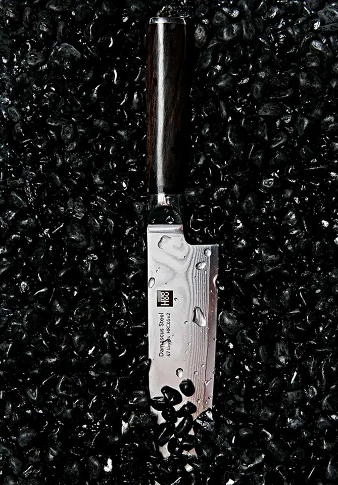 Набор кухонных ножей Xiaomi HuoHou Damascus Knife Set Ling Series (6)