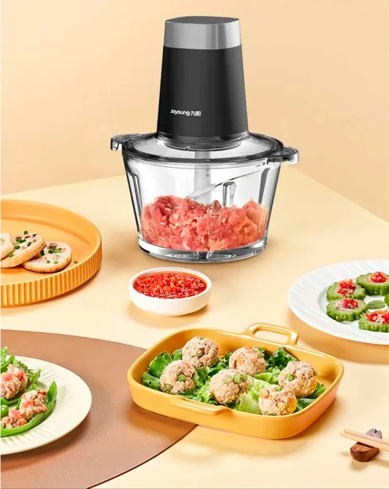 Мясорубка Joyoung 1.8L для домашнего использования с 4 лезвиями S18-LA189 (4)