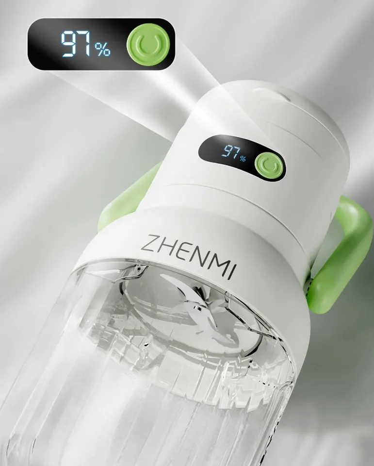 Портативная соковыжималка и льдодробилка Zhenmi ZMG-J15 (3)