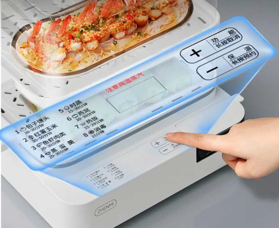 Пароварка Xiaomi Zhenmi Electric Steamer 20L Stainless Steel Z11 (3)