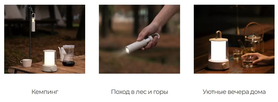 Туристический фонарь Xiaomi Multi-function Camping Lantern (3)