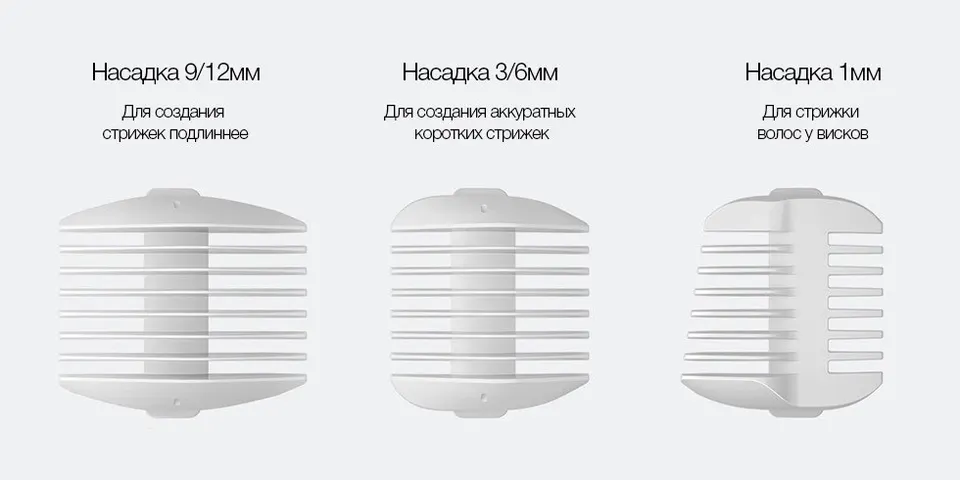 Машинка для стрижки Xiaomi MITU (Rice Rabbit) Baby Hair Trimmer (6)